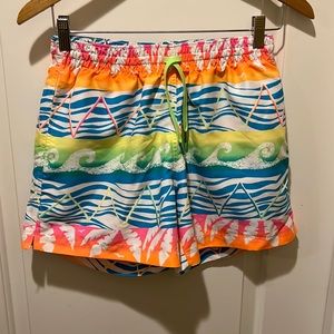 Chubbies swim trunks, 4” inseam.